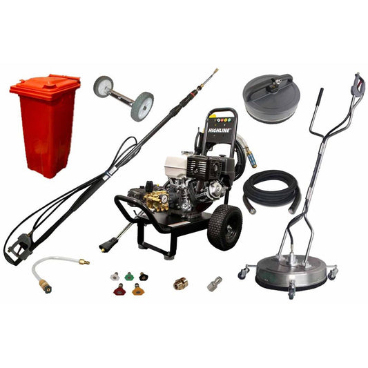 Set complet pentru curătare cu presiune