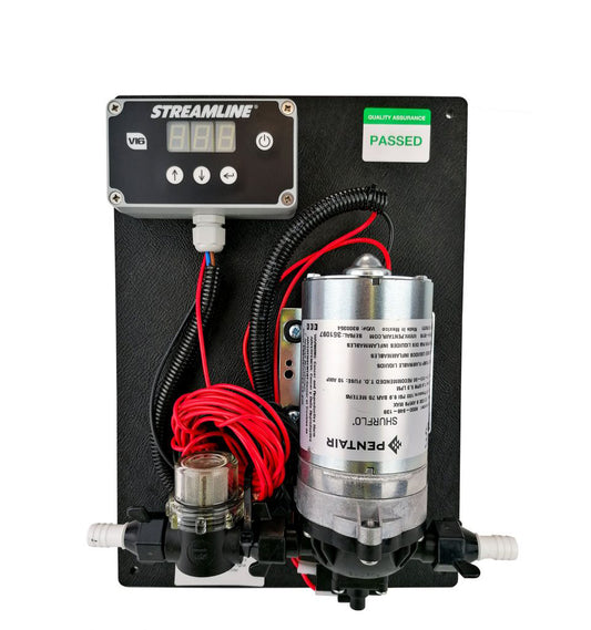 Kit StreamBoard pompă 12V, 100 psi cu controler digital de debit V16